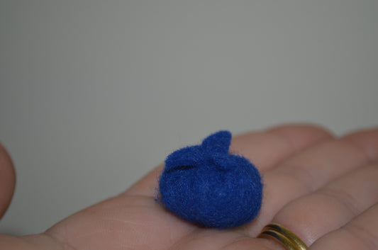 Felt Play Food - Blueberry