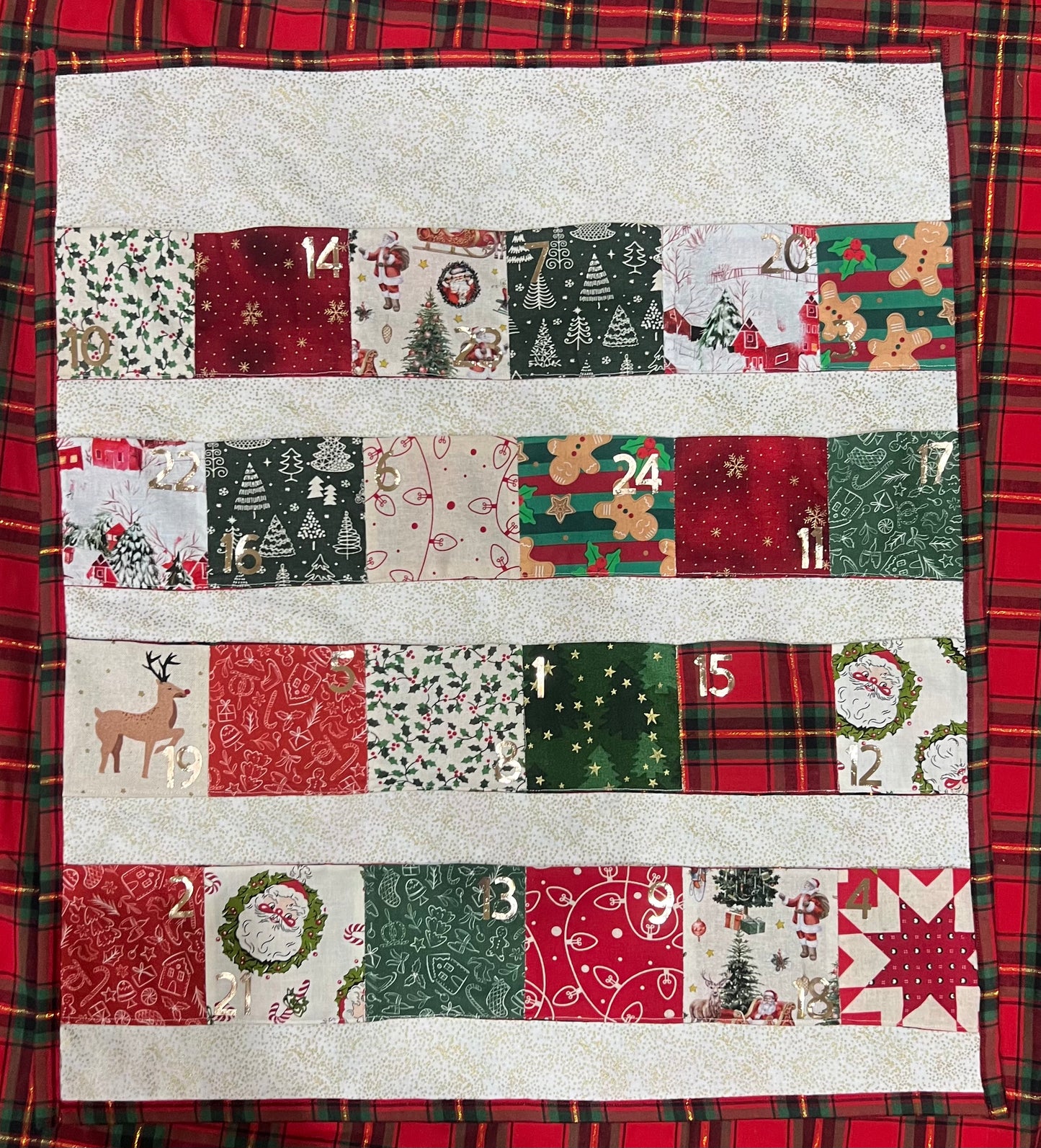 Advent Calendar - Traditional Colours