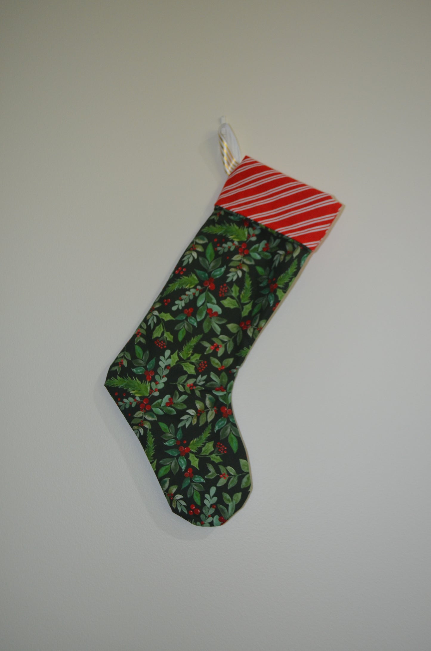 Christmas Fabric Stocking