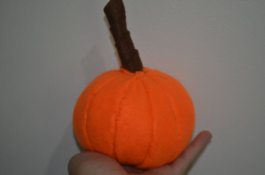 Felt Play Food - Pumpkin